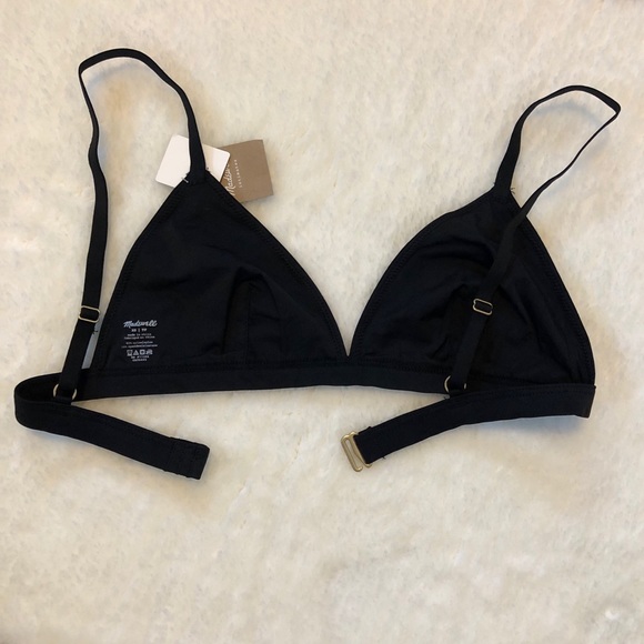 Madewell Triangle Bralette w/Adjustable Straps - Picture 7 of 8